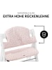 Hauck Sitzkissen / Hochstuhlauflage für Alpha in rosa,grau