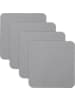 Erwin Müller Untersetzer 4er-Pack Lagoa in grau