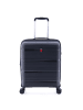 Gladiator 0800 4 Rollen Trolley 55 cm mit Dehnfalte in black