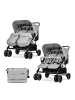 Lorelli Zwillingskinderwagen TWIN in grau