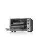 Arzum Arzum 1600 W Elektrische Backofen mit Umluft Pizzaofen 50 Liter in Grau