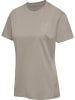 Hummel Hummel T-Shirt Hmlactive Multisport Damen Atmungsaktiv Feuchtigkeitsabsorbierenden in CHATEAU GRAY