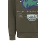 Only&Sons Rundhals Sweatshirt Eagles / Raiders NFL Weiches Langarm Pullover in Braun