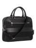 Lancaster Basic Metropole Aktentasche 39 cm Laptopfach in noir