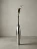 KADIMA DESIGN Vase | Aluminium, Silber, Groß, 1 Öffnung