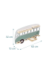 relaxdays Toniebox Regal "Bus" in Salbei - (B)62 x (H)32 x (T)13 cm