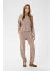 SAINT TROPEZ Casual Hose AamberSZ Lockere Passform in Mocha Meringue Melange