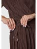 ragwear Plisseekleid Galit YOUMODO in Dark Choco