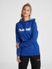 Hummel Hummel Cotton Kapuzenpullover Hmlgo Multisport Damen Atmungsaktiv in TRUE BLUE