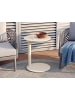 Beliani Beistelltisch VENTURINA in Beige - (W) 40 x (H) 50 x (L) 40 cm