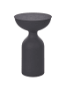 Beliani Beistelltisch COTA in Schwarz - (W) 36 x (H) 56 x (L) 36 cm