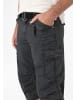 Timezone Shorts 3/4 Cargo Hose loose fit Mid Waist Pants in Schwarz