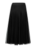 Zero  Meshrock mit Gummibund in Black Beauty