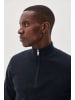 Matinique Strickpullover MAlagoon Gerade Passform in Dark Navy Melange