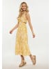 IZIA Damen Kleid in Gelb