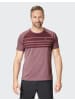 Joy Sportswear Rundhalsshirt TINO in redwood melange