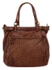 Samantha Look Shopper echt Leder in cognac