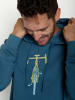 GreenBomb Joy Bike Front Stamp in Tidal Blue
