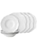 Villeroy & Boch 8er Set Pizza- & Pasta-Set Pura weiß in weiß