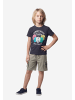 KOROSHI T-shirt mit kurzen Ã¤rmeln fÃ¼r jungen in blau