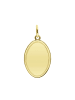 Lucardi 375 Gold Anhänger Oval