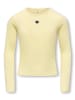 KIDS ONLY Langarmshirt Herz-Stickerei Kogelva in mellow yellow
