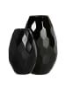 Ritzenhoff & Breker 2er Set Vasen-Set Onyx in schwarz