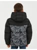 Threadboys Winterjacke THB Jacket Colour Block Twain in Schawarz