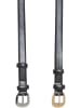 Urban Classics Urban Classics Gürtel in black/silver+black/gold