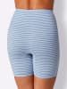 WITT WEIDEN Longpanty in 2x bleu-geringelt + 2x bleu