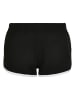 Urban Classics Hotpants in black/white