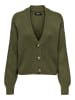 ONLY Strickjacke in Winter Moss