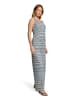 CARTOON Jumpsuit mit Westenteil in Blue/Camel