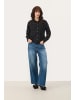 PART TWO Langarm - Hemd DittaPW Gerade Passform in Black