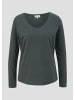 s.Oliver T-Shirt langarm in Olive