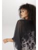 Aniston PLUS Blusenshirt in schwarz-beige