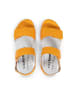 VITAFORM Hirschleder Sandalen in orange