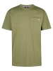 Petrol Industries T-shirt mit Brusttasche Reefpark in Grün
