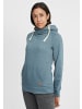 Oxmo Hoodie OXJulia Pile in Blau