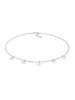 Elli Halskette 925 Sterling Silber Geo, Plättchen in Silber