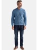 Redmond Strickjacke Basic in Blau