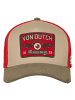 Von Dutch Cap Semi Curved in Rot