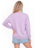 IZIA Women Sweatshirt in Lavender