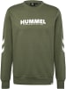 Hummel Sweatshirt Hmllegacy Sweatshirt in DEEP LICHEN GREEN