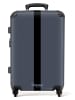 NoBoringSuitCases Suitcase, Koffer, Reisekoffer Dunkelgrau schwarz