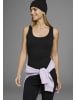 FLASHLIGHTS Tanktop in flieder, schwarz
