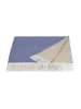 Ross Hamamtuch Stripe in Blau / beige