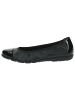 Caprice Ballerina in BLACK COMB