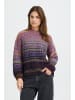 Pulz PZNATASCHA PULLOVER Regular fit in DARK MULTI COLOR