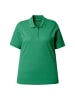 Ulla Popken Poloshirt in smaragdgrün